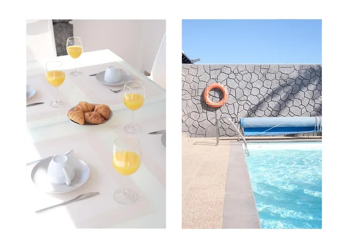 Blue Waves House - Heated Pool, Bbq And Bicycles By Lanzarote Semesterbostad *